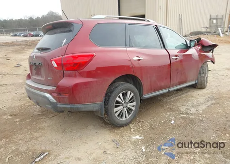 2018 Nissan Pathfinder S z USA, uszkodzony, nr VIN 5N1DR2MM1JC660348